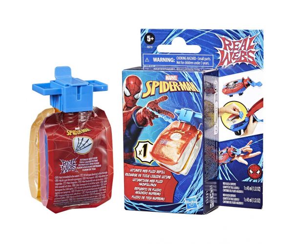 Pókember: Real Webs Ultimate hálóvető utántöltő folyadék - Hasbro