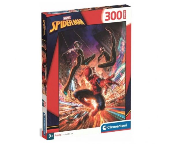 Omul-Păianjen Super puzzle 300 de piese - Omul-Păianjen