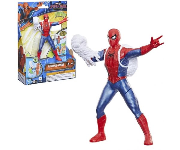 Omul Păianjen O zi complet nouă: Figurină de acțiune Omul Păianjen cu sunet 15 cm - Hasbro