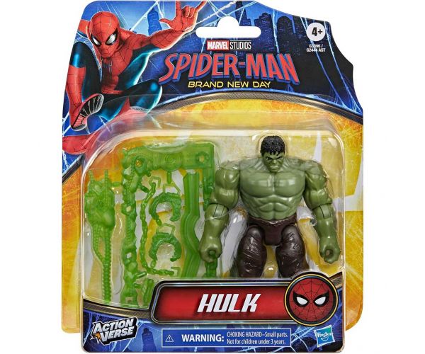 Omul Păianjen Zi complet nouă: figurină Hulk cu accesorii 11 cm – Hasbro