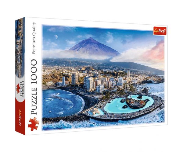 Orașul Tenerife, Spania puzzle de 1000 piese HQ - Trefl
