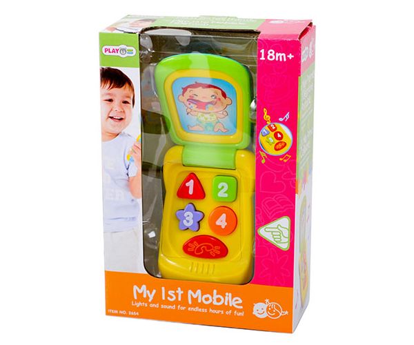 Playgo: Összecsukható zenélő bébi mobiltelefon