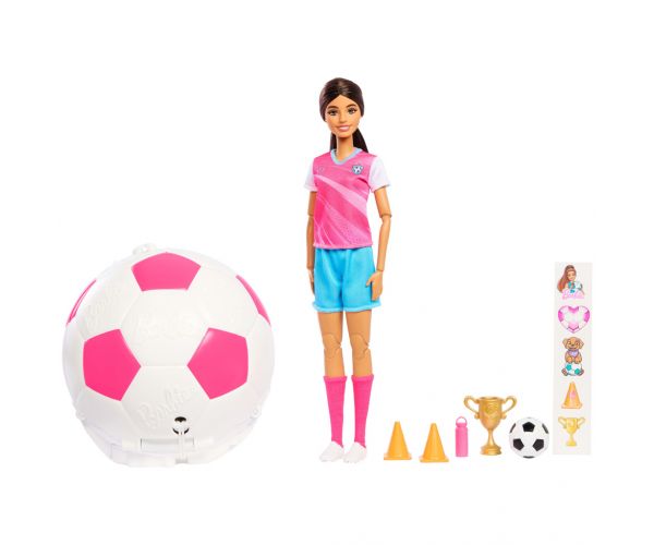 Păpușă Barbie Carieră Uimitoare - Fotbalistă - Mattel