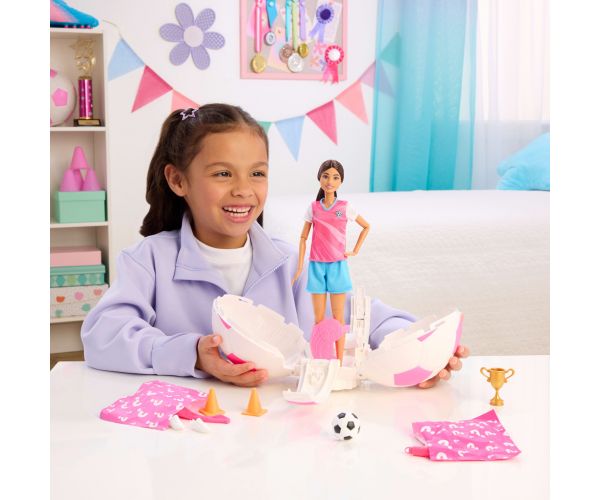 Păpușă Barbie Carieră Uimitoare - Fotbalistă - Mattel