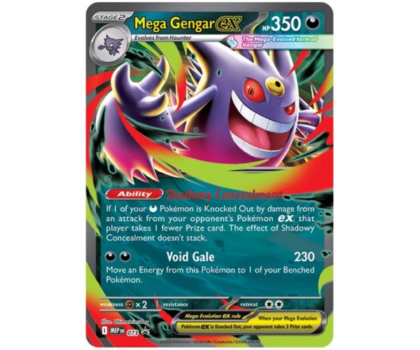 Pachet colecționabil de cărți Pokémon TCG: Mega Moonlit Tin, în două variante, 1 bucată