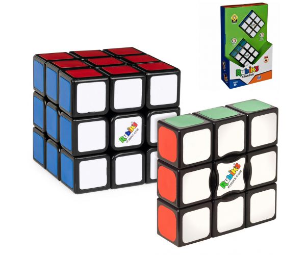 Pachet de început Rubik cu cuburi 3x3 și 1x3 - Spin Master