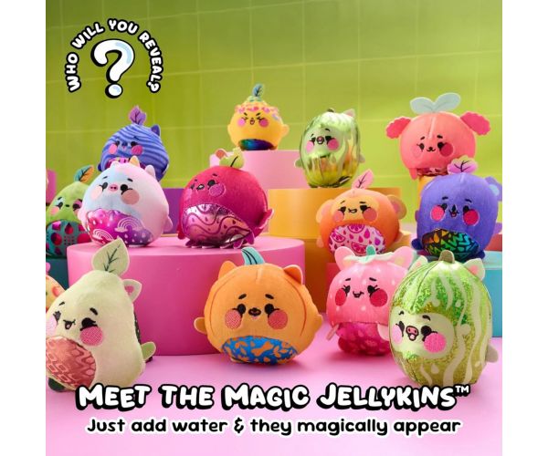 Pachet surpriză Magic Jellykins, set de 2 figurine din pluș - Spin Master
