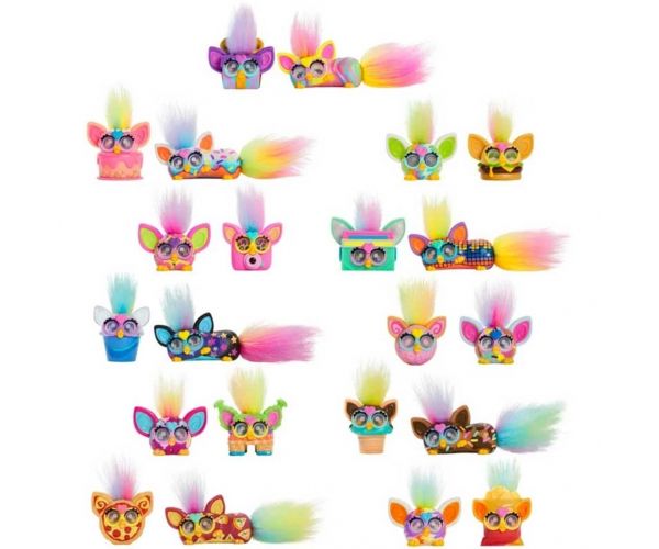 Pachet surpriză cu 2 mini figurine Furby, 1 bucată - Hasbro