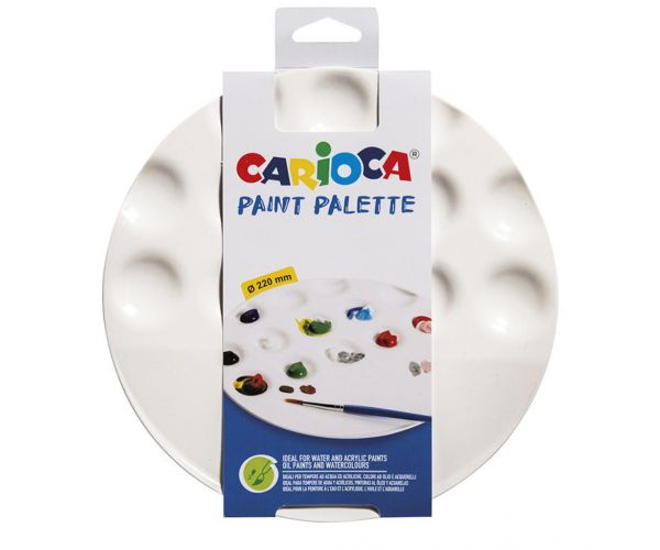 Paletă de pictură din plastic 220mm - Carioca