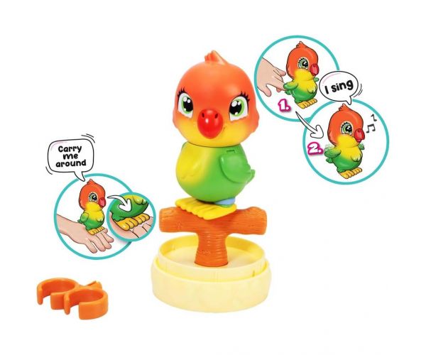 Pamper Petz: Mini Birdy pasăre interactivă - Simba Toys