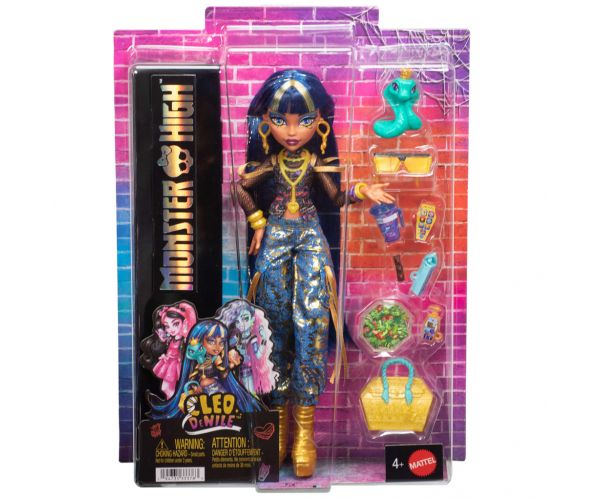 Păpușa Cleo Monster High cu accesorii - Mattel