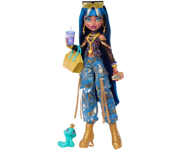 Păpușa Cleo Monster High cu accesorii - Mattel