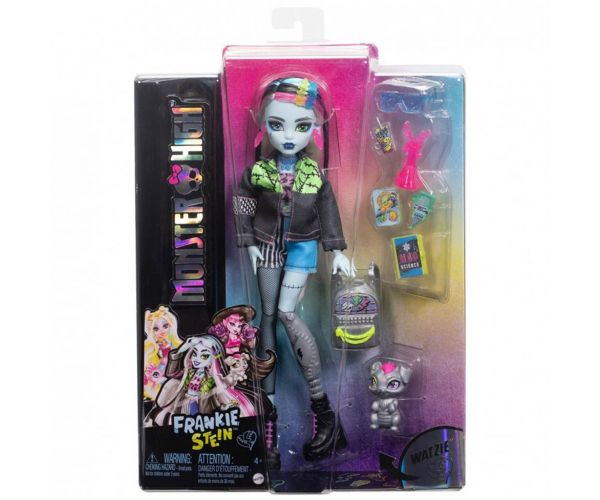 Păpușa Monster High - Frankie Stein Teribil de Nouă - Mattel