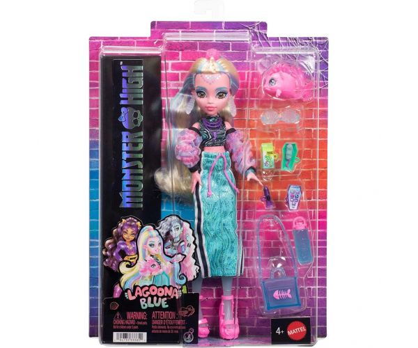 Păpușă Monster High Lagoona Blue cu accesorii - Mattel