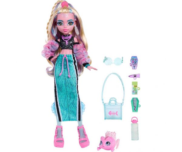 Păpușă Monster High Lagoona Blue cu accesorii - Mattel