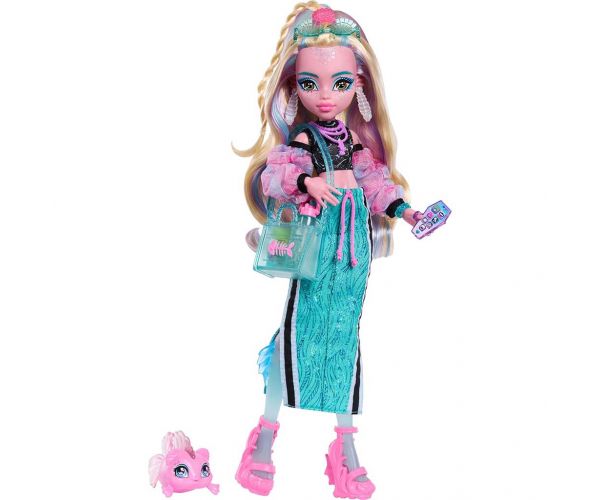 Păpușă Monster High Lagoona Blue cu accesorii - Mattel
