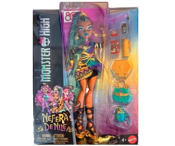 Păpușă Monster High Nefera De Nile cu accesorii - Mattel