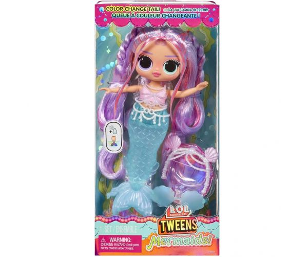 Păpușa sirenă L.O.L. Surprise Tweens Lana Marine