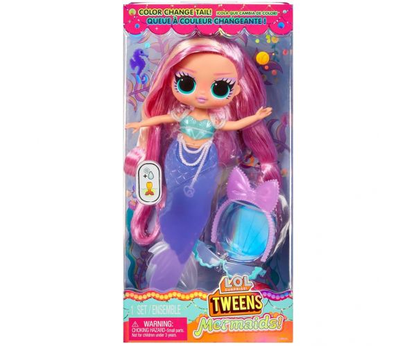 Păpușa sirenă L.O.L. Surprise Tweens Lola Waves