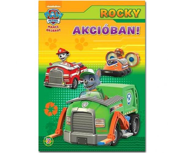 Patrula Căţeluşilor: Rocky în acţiune! carte de activităţi