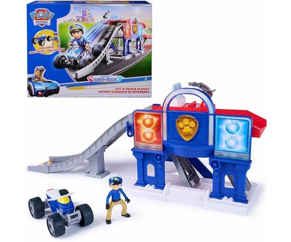 Patrula Căţeluşilor: Set de joc Search & Rescue Cu macara mecanică - Spin Master
