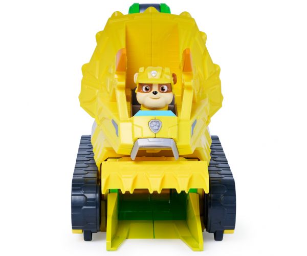 Patrula Cățelușilor – Filmul Dino: vehicul mușcător Chomp & Rescue cu figurina Rubble - Spin Master