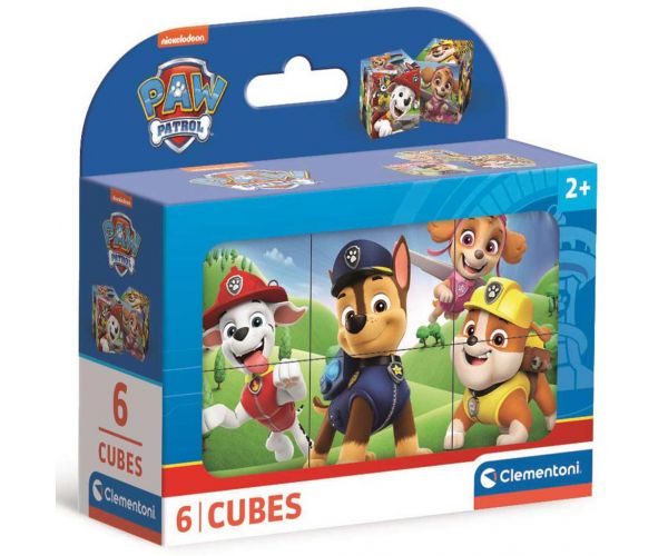 Patrula Cățelușilor: Cub puzzle cu 6 piese - Clementoni