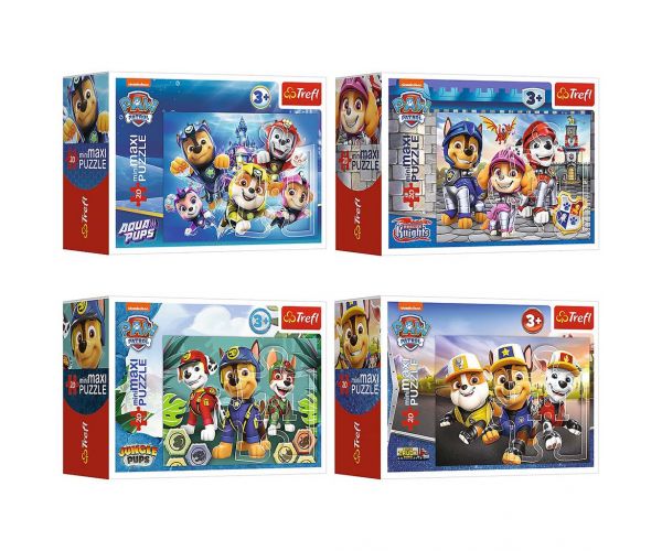 Mancs Őrjárat: Szuper csapat 20db-os MiniMaxi puzzle - Trefl