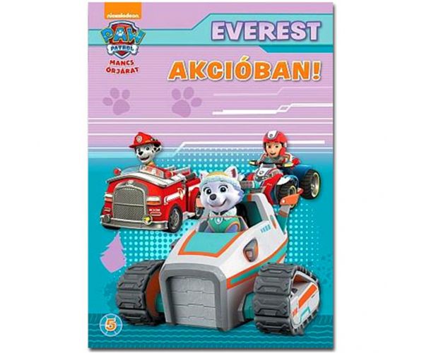 Patrula Cățelușilor: Everest în acțiune! carte de activități