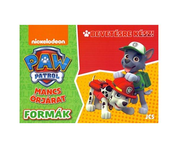 Patrula Cățelușilor: Gata de acțiune! - Carte de activități cu forme