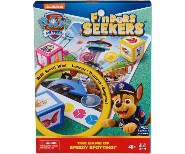 Patrula Cățelușilor: Jocul de societate Finders Seekers - Spin Master