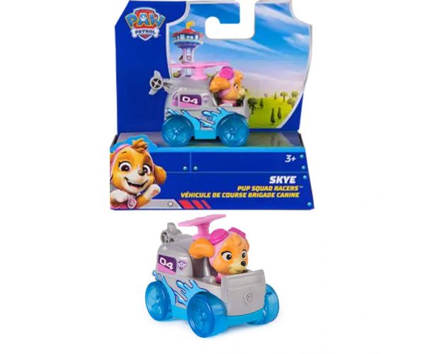Patrula Cățelușilor: Pup Squad Racers - Mini vehiculul Skye - Spin Master