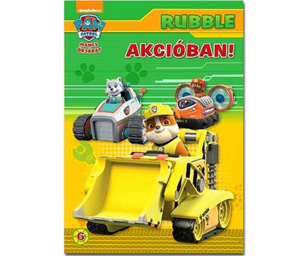 Patrula Cățelușilor: Rubble în acțiune! carte de activități