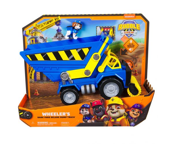 Mancs Őrjárat: Rubble és csapata - Wheeler deluxe dömpere - Spin Master