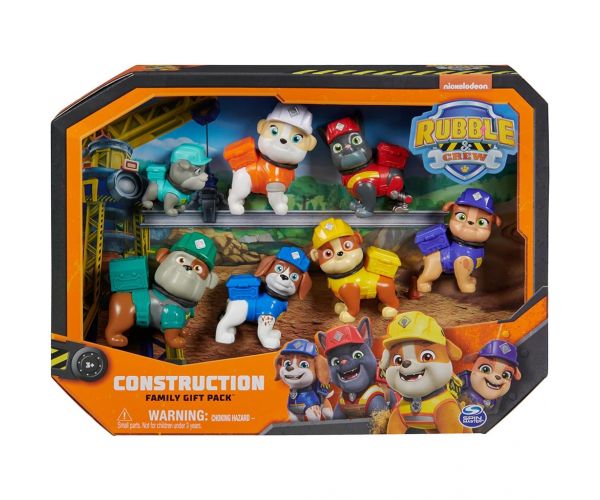 Patrula Cățelușilor: Rubble și echipa sa - Pachet cadou cu figurine - Spin Master