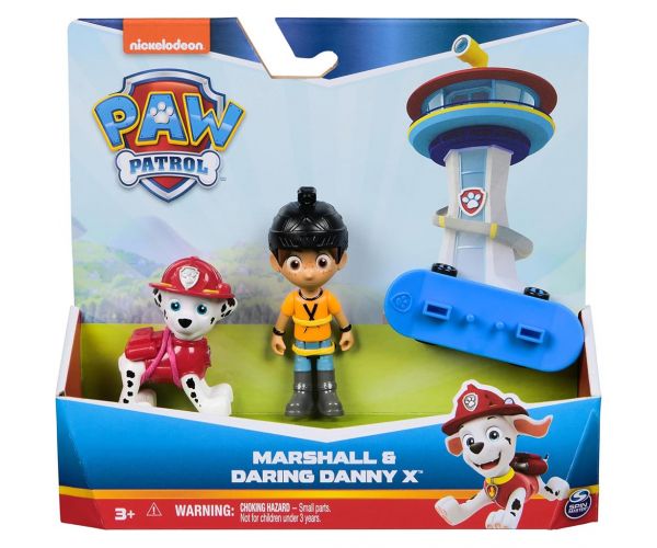 Mancs Őrjárat: Marshall kiskutya és Daring Danny X szett - Spin Master