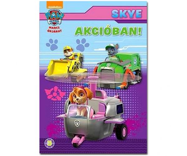 Patrula Cățelușilor: Skye în acțiune! carte de activități