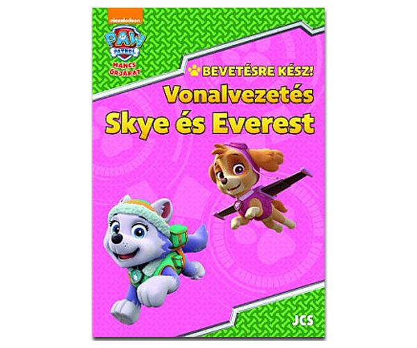 Patrula Cățelușilor: Trasee - Caiet de activități cu Everest și Skye