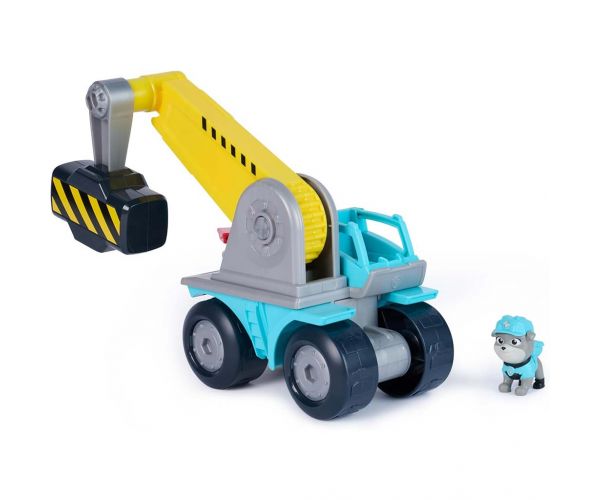 Patrula Cățelușilor: Vehiculul de construcție cu motor al lui Rubble și echipei sale - Spin Master