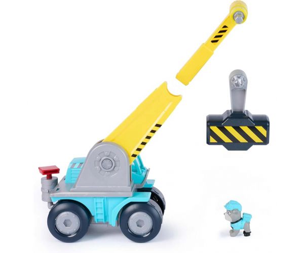 Patrula Cățelușilor: Vehiculul de construcție cu motor al lui Rubble și echipei sale - Spin Master