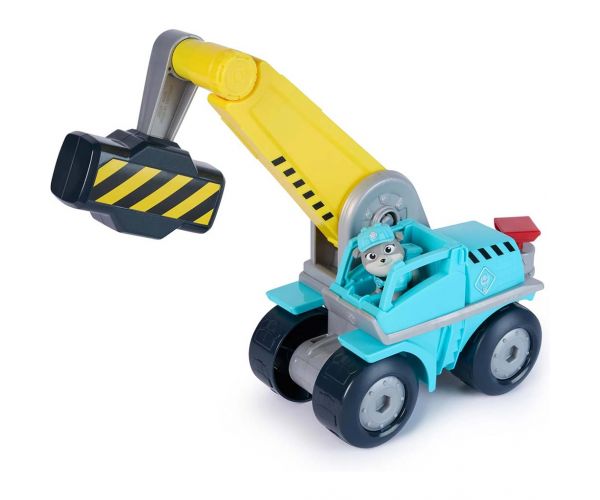 Patrula Cățelușilor: Vehiculul de construcție cu motor al lui Rubble și echipei sale - Spin Master