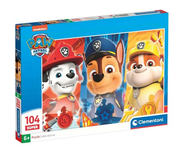 Patrula Cățelușilor puzzle de 104 piese - Clementoni