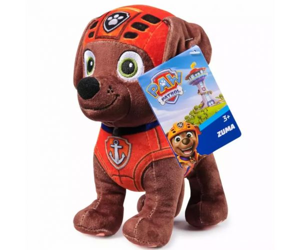 Patrula cățelușilor: Figurină de pluș Zuma 17cm - Spin Master