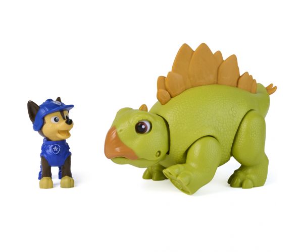 Patrula cățelușilor: Filmul Dino la cinema — Prieteni răcnitori cu figurina Chase - Spin Master