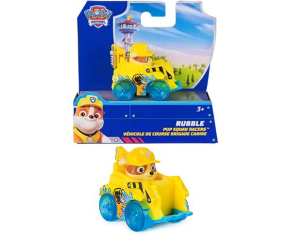 Patrula cățelușilor: Pup Squad Racers - Mini vehiculul lui Rubble - Spin Master