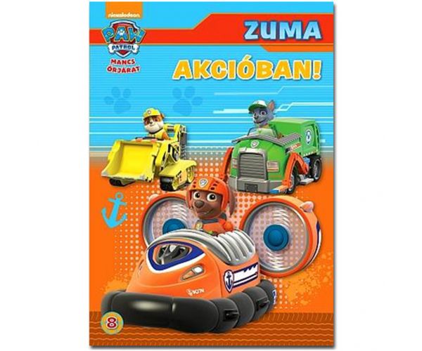 Patrula cățelușilor: Zuma în acțiune! carte de activități