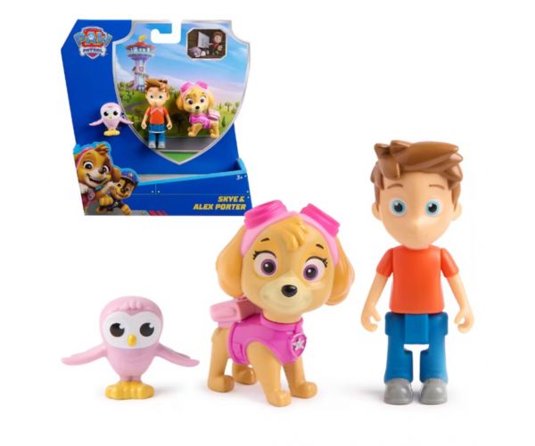Patrula cățelușilor: set de figurine Skye și Alex Porter - Spin Master