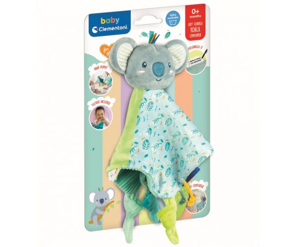 Păturică de alint cu koala - Clementoni Baby