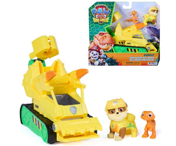 Paw Patrol: Filmul Dino - vehiculul lui Rubble - Spin Master