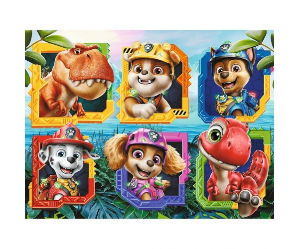 Paw Patrol Insula dinozaurilor, puzzle de 30 piese - Trefl